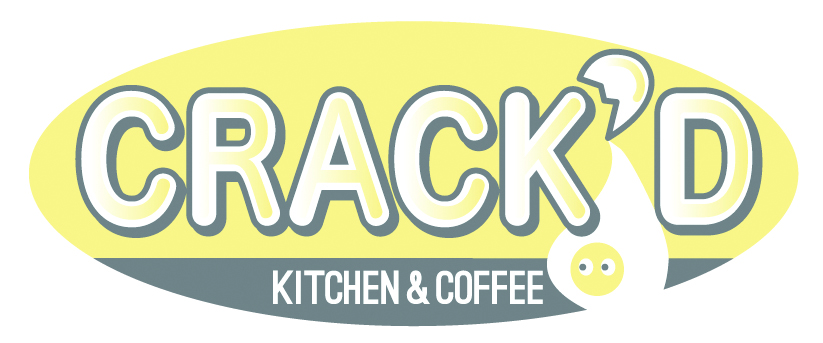 Design de Logo par White Boots pour Crack’d Kitchen and Coffee | Design #16573163