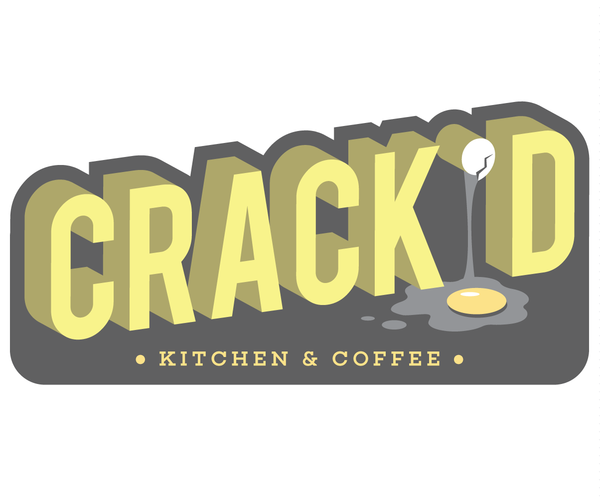 Logo Design by Paowieevee for Crack’d Kitchen and Coffee | Design #16488213