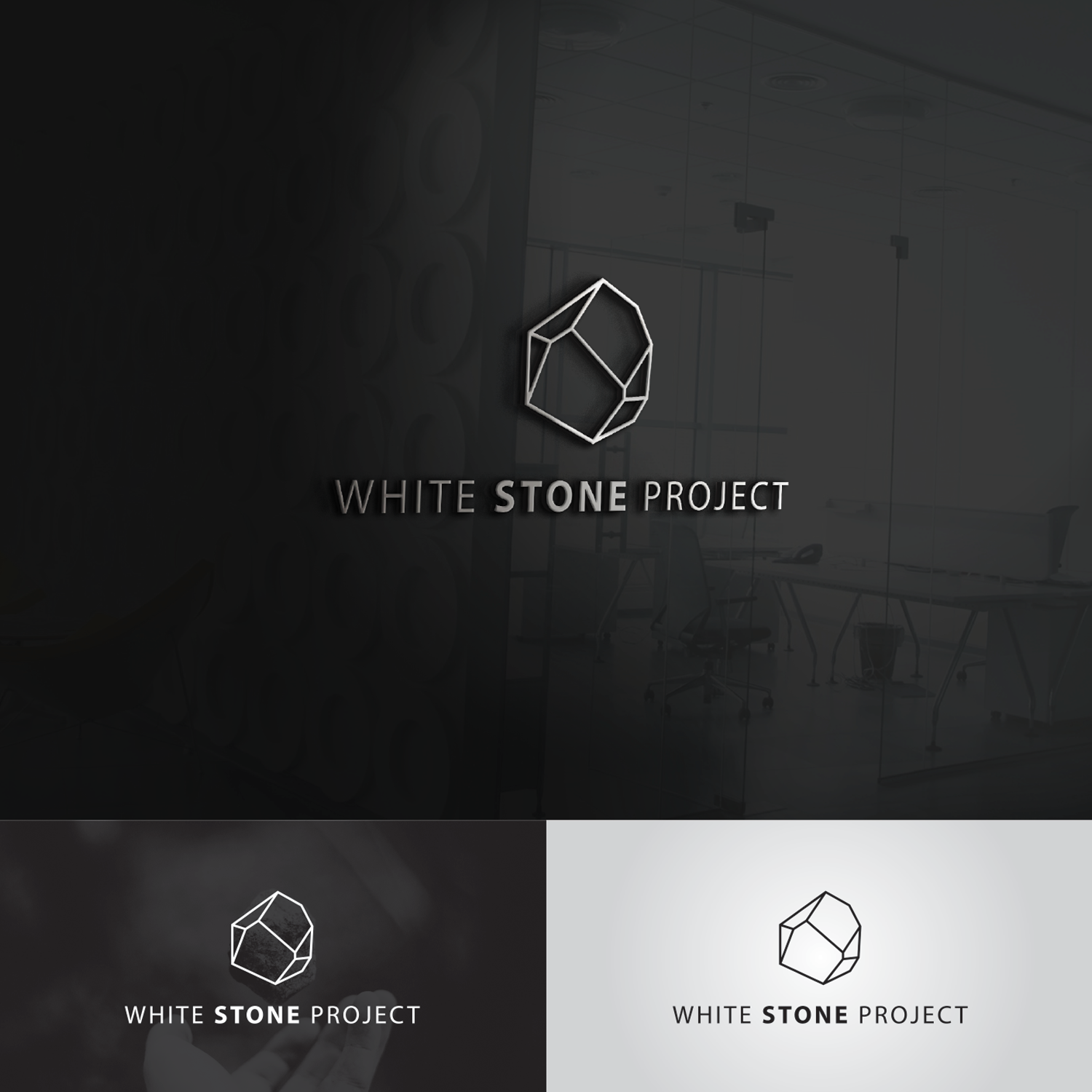 Logo Design by BRAT STUDIO for White Stone Project | Design #16623830