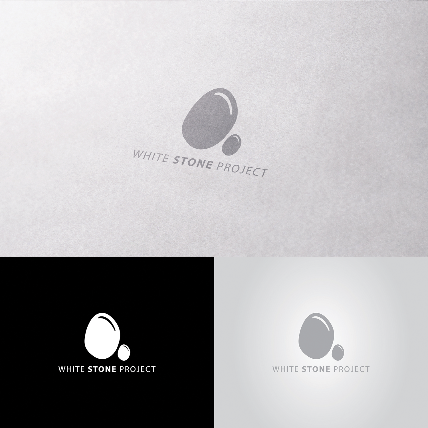 Logo Design by BRAT STUDIO for White Stone Project | Design #16625475