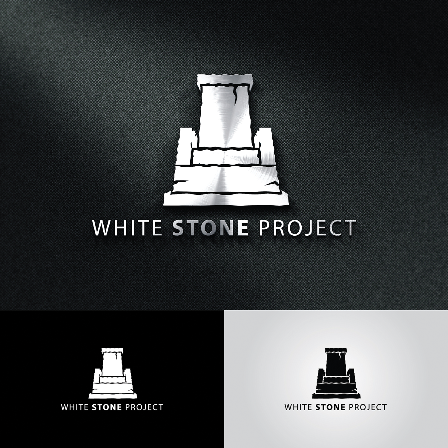 Logo Design by BRAT STUDIO for White Stone Project | Design #16625496