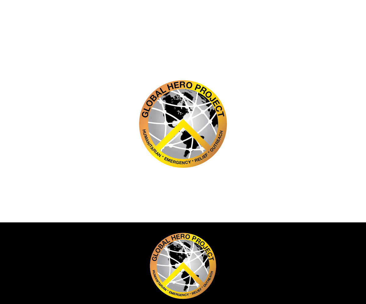 Logo Design by Isnah Logo for Global HERO Project | Design #16493668