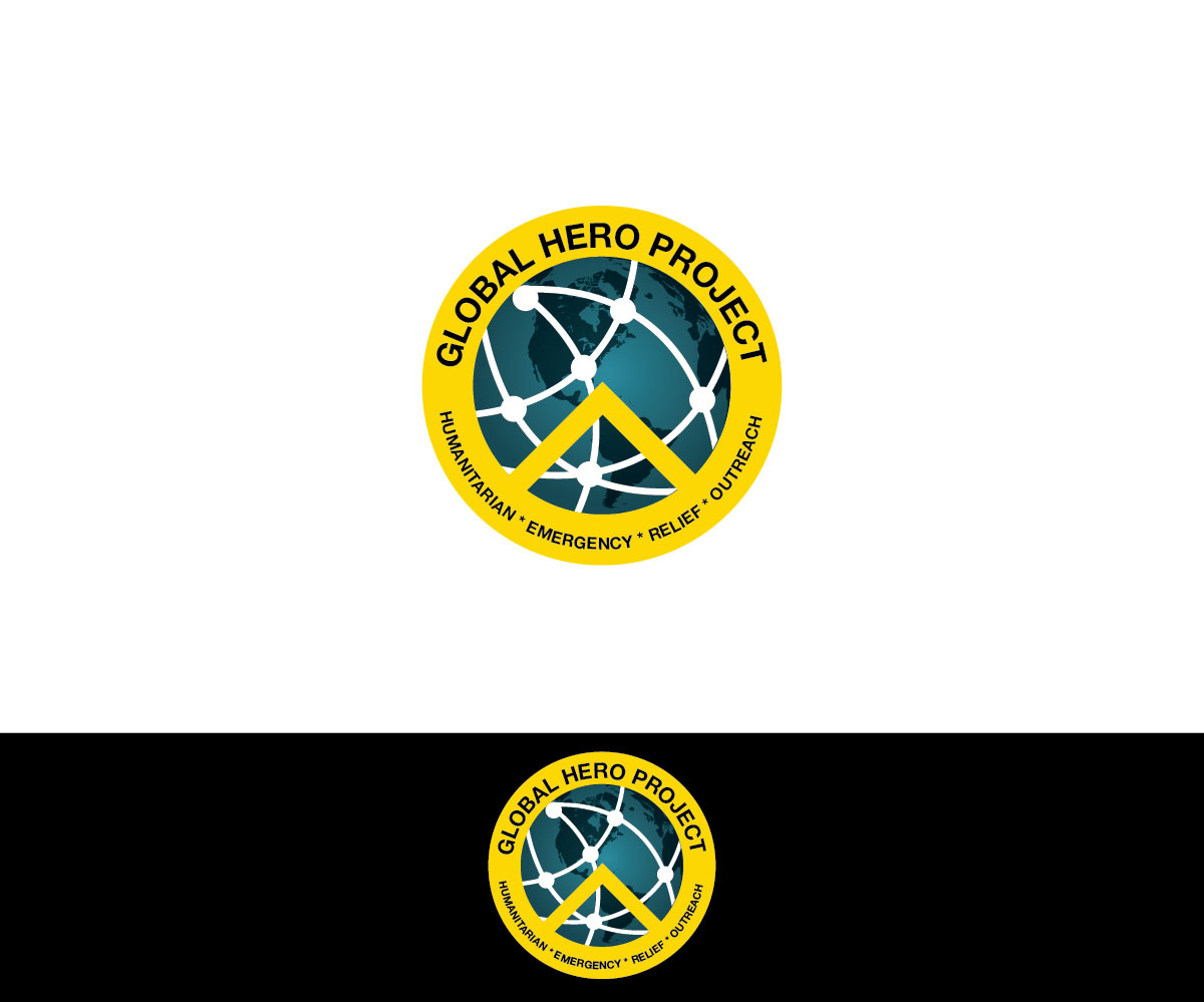 Logo Design by Isnah Logo for Global HERO Project | Design #16493669