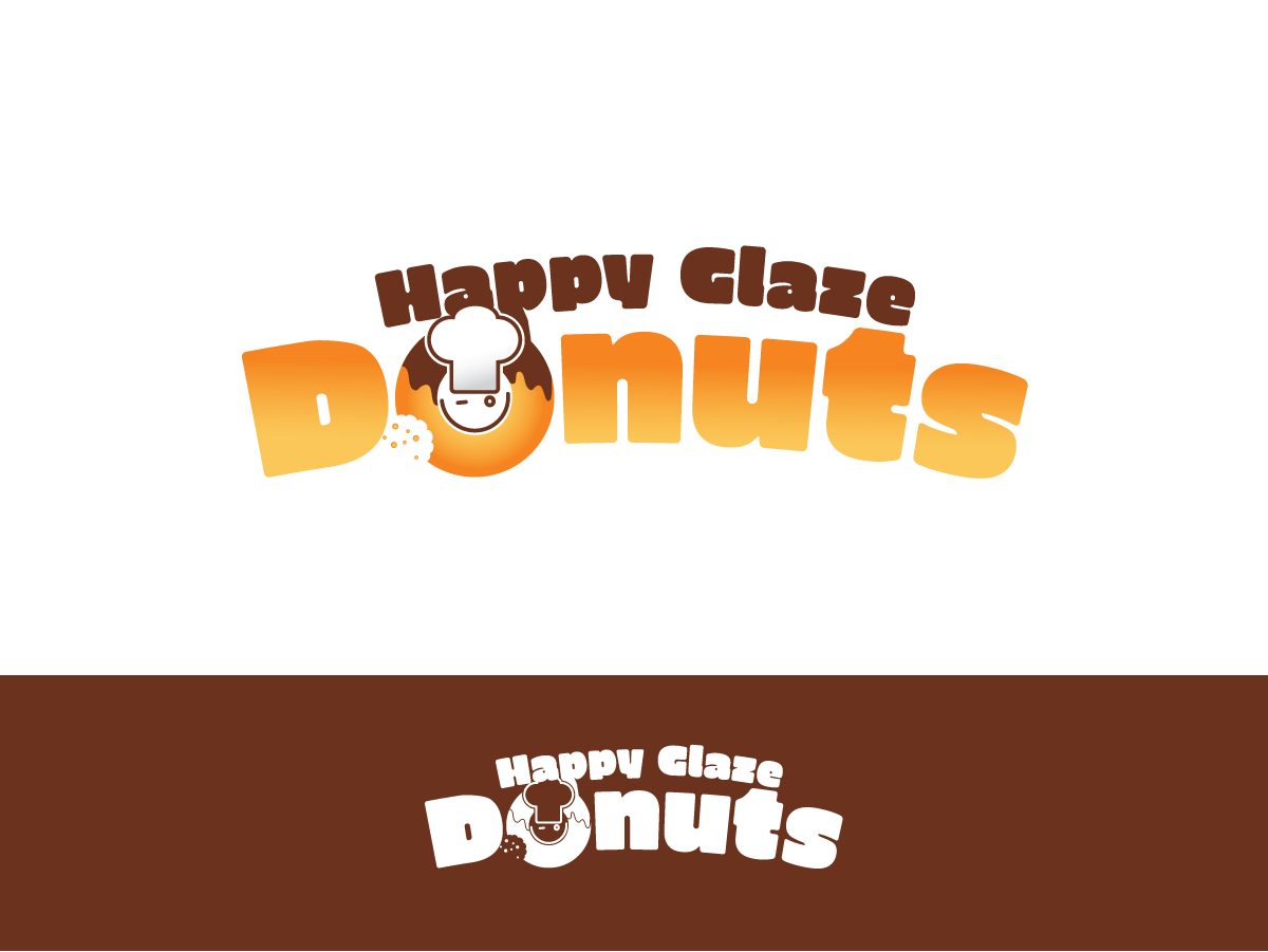 Logo Design by Matea for Happy Glaze Donuts | Design #16468784