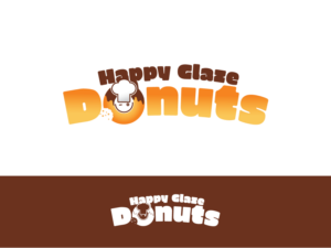 Diseño de Logo por Matea para Happy Glaze Donuts | Diseño: #16468784