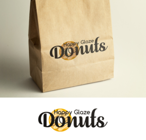 Logo Design by Impressive Solutions for Happy Glaze Donuts | Design: #16467206