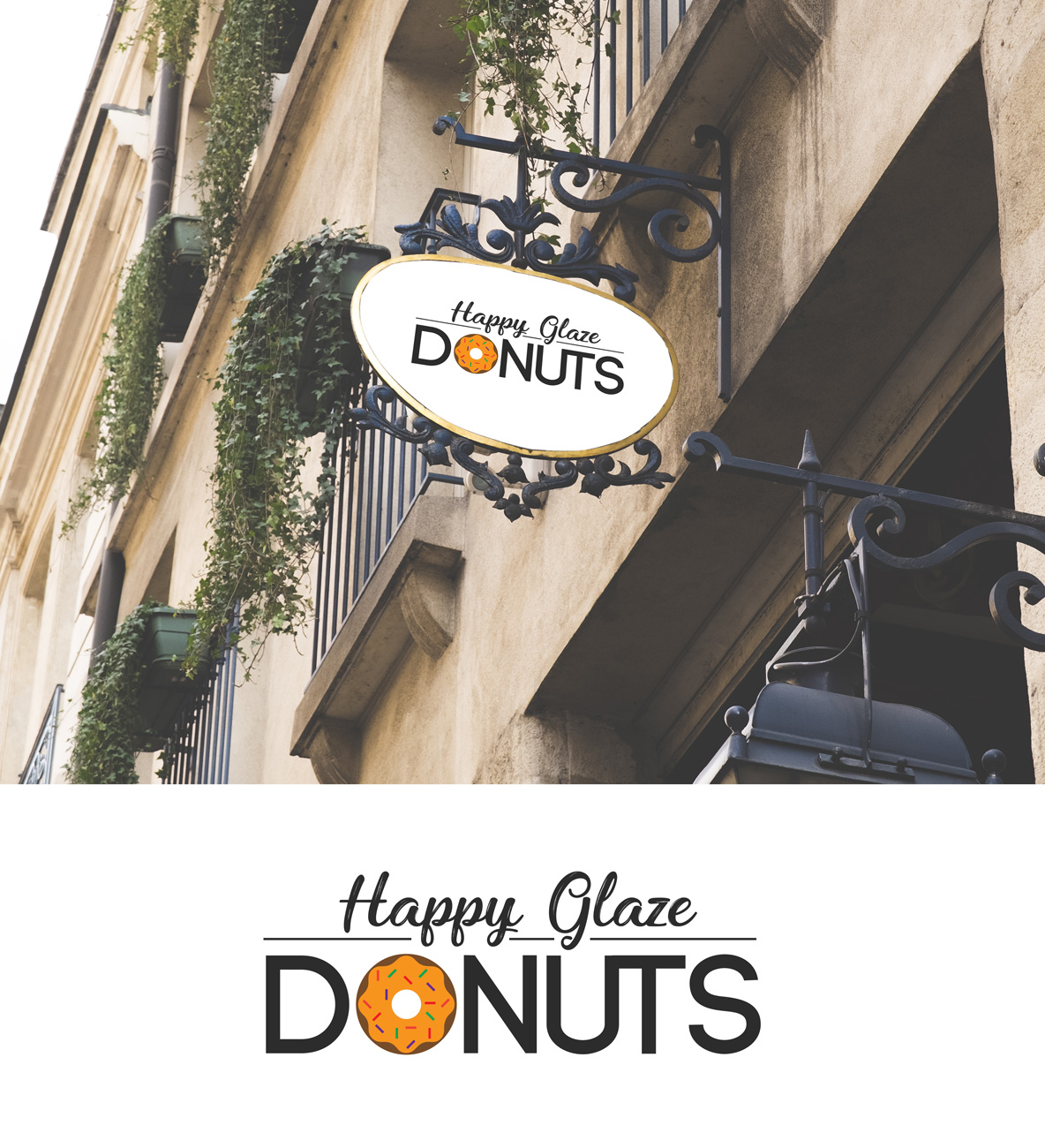 Logo Design by Impressive Solutions for Happy Glaze Donuts | Design #16467207