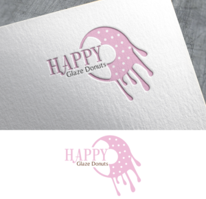 Logo Design by Impressive Solutions for Happy Glaze Donuts | Design: #16467223