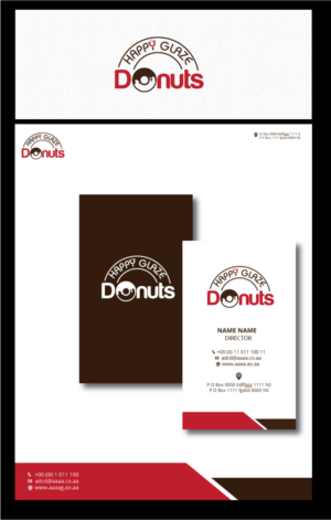 Diseño de Logo por zebronicgraphic para Happy Glaze Donuts | Diseño: #16472184
