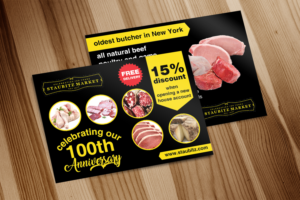 Diseño de Postal por Deziners Zone para STAUBITZ MARKET | Diseño: #16479895