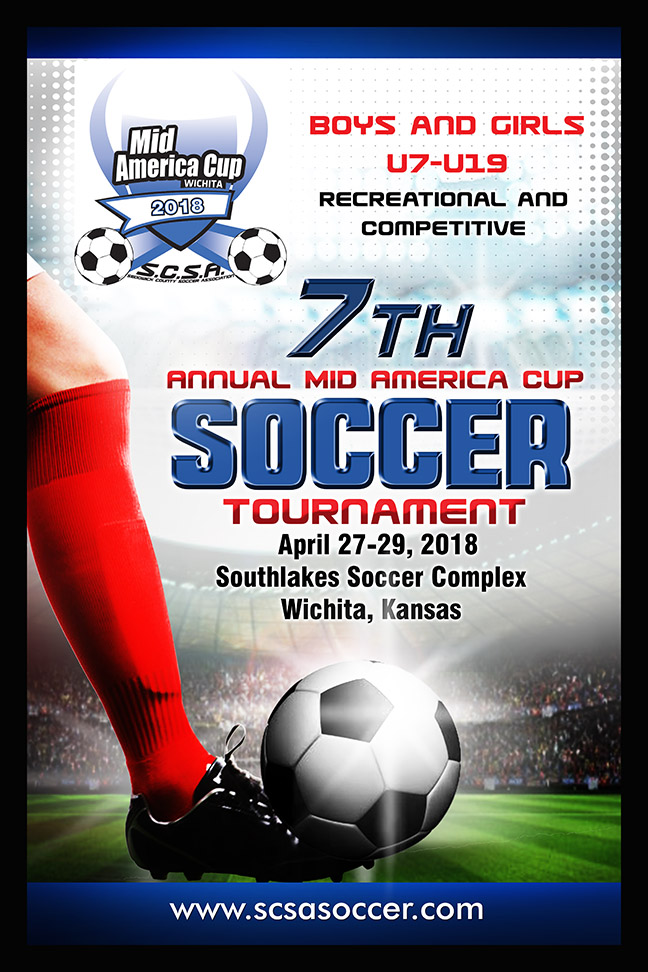 Poster-Design von NILDesigns für Sedgwick County Soccer Association | Design #16465125