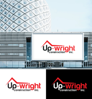 Logo Design by Impressive Solutions for UP-WRIGHT CONSTRUCTION INC. | Design: #16467004
