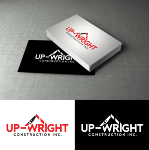 Logo Design by Impressive Solutions for UP-WRIGHT CONSTRUCTION INC. | Design: #16467005