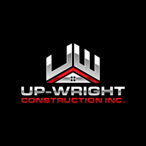 Logo Design by JM GRAPHICS for UP-WRIGHT CONSTRUCTION INC. | Design: #16470442