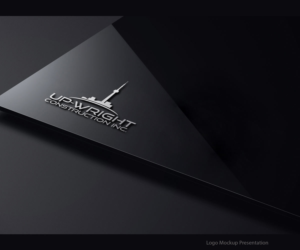Logo Design by zebronicgraphic for UP-WRIGHT CONSTRUCTION INC. | Design: #16469492