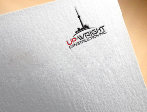 Logo Design by zebronicgraphic for UP-WRIGHT CONSTRUCTION INC. | Design: #16469493