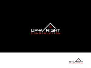 Logo Design by e-mind for UP-WRIGHT CONSTRUCTION INC. | Design: #16474408