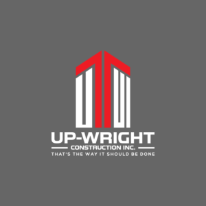 Logo Design by Fauzan Zainal for UP-WRIGHT CONSTRUCTION INC. | Design: #16469266