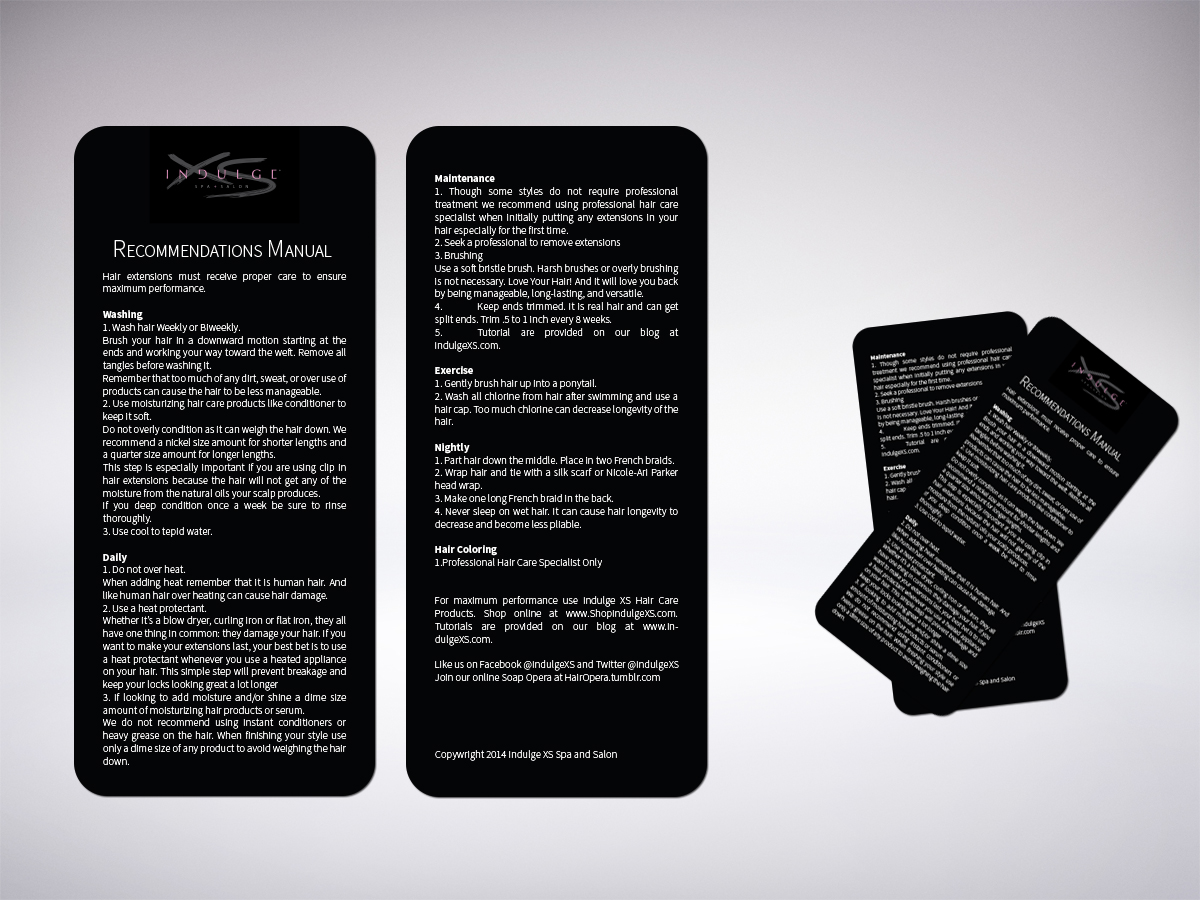 Label Design by LR Design for Indulge XS | Design #3743356