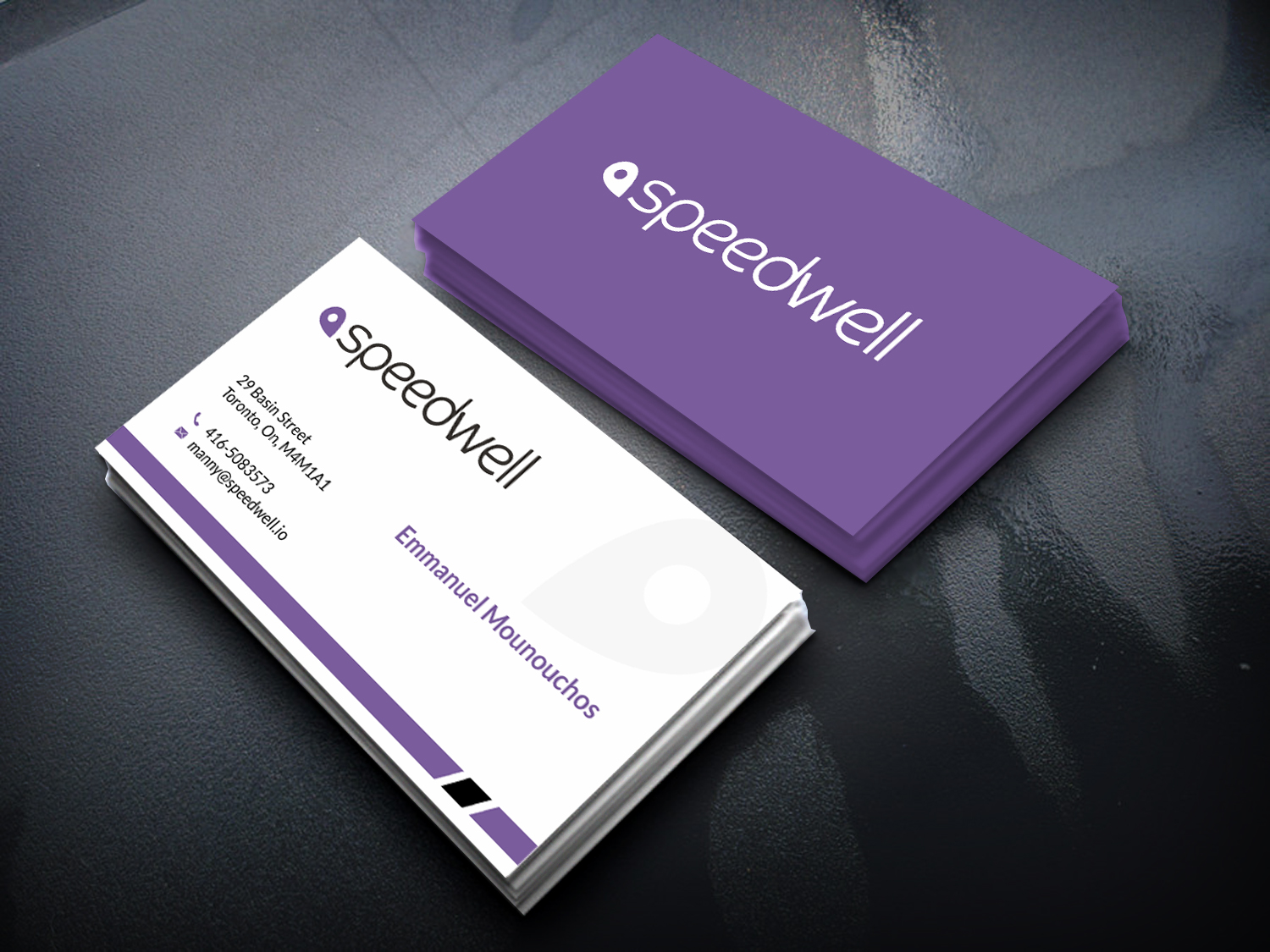 Business Card Design by SKYdesign for Speedwell Technologies  | Design #16508354