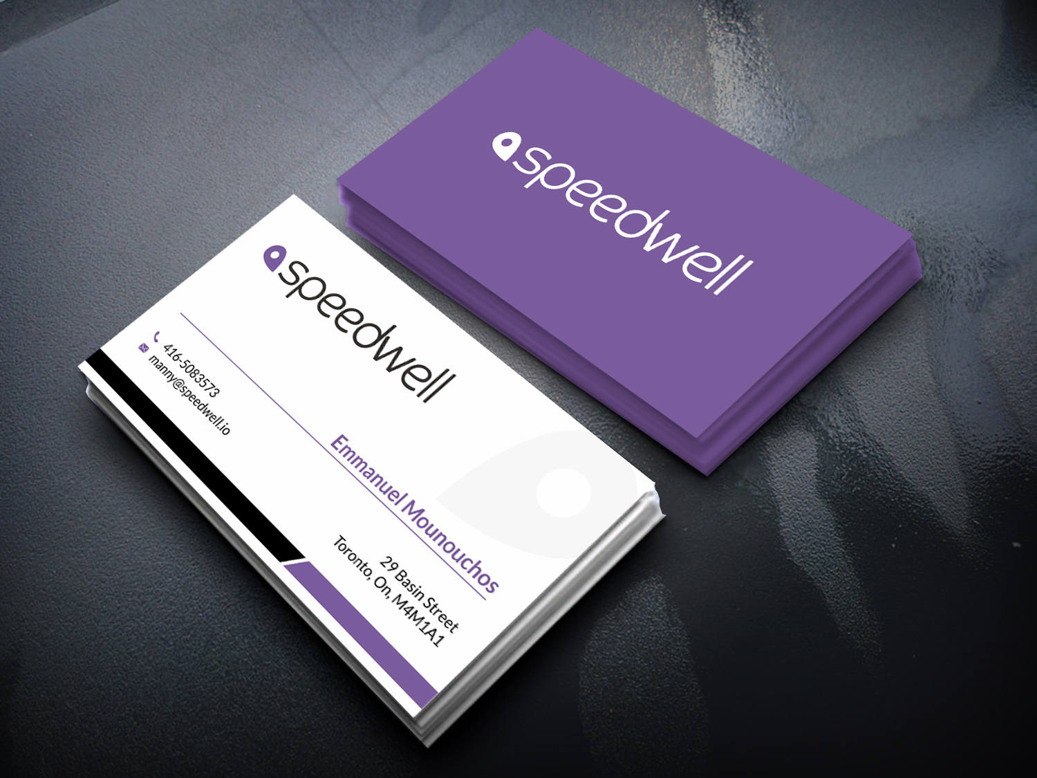 Business Card Design by SKYdesign for Speedwell Technologies  | Design #16508355