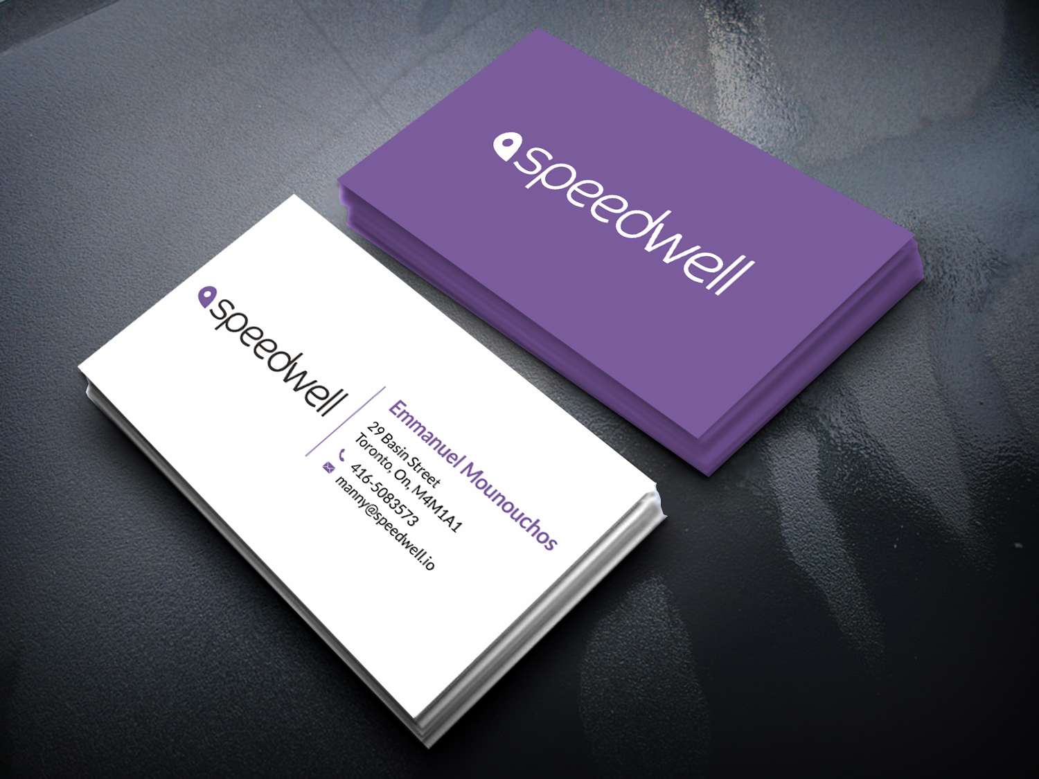 Business Card Design by SKYdesign for Speedwell Technologies  | Design #16508360