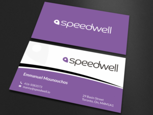 Business Card Design by SKYdesign for Speedwell Technologies  | Design: #16508380