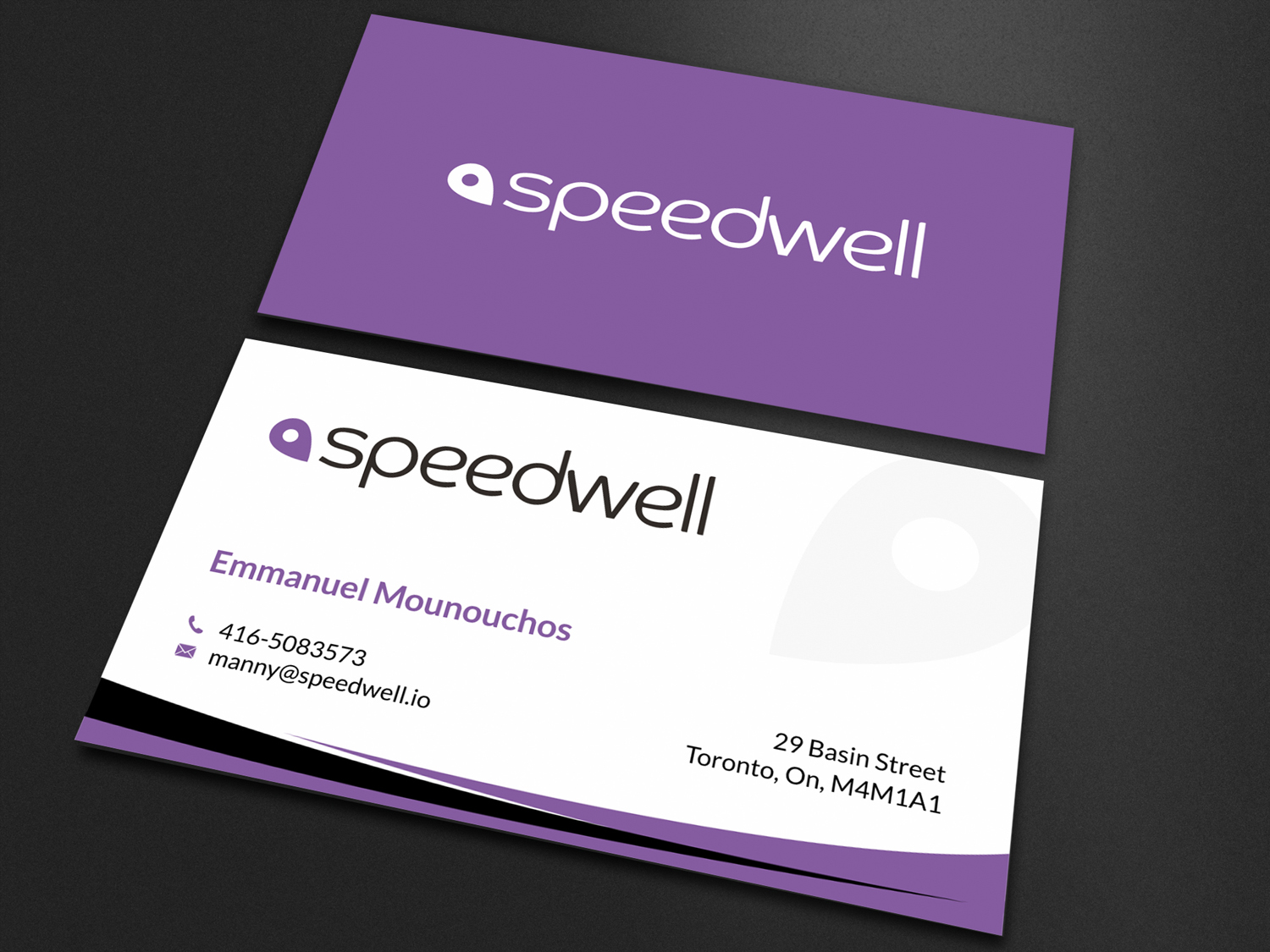 Business Card Design by SKYdesign for Speedwell Technologies  | Design #16508381