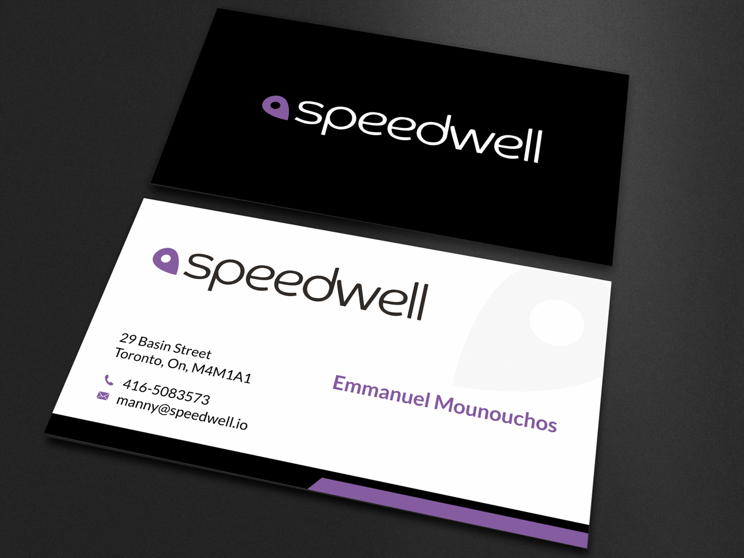 Business Card Design by SKYdesign for Speedwell Technologies  | Design #16508382