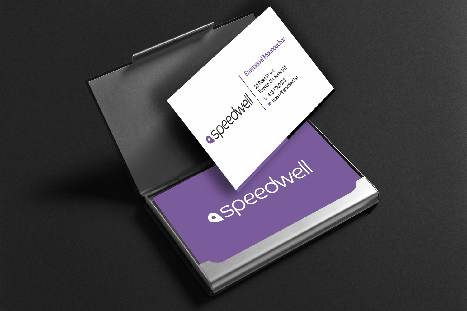 Diseño de Tarjeta de Presentación por SKYdesign para Speedwell Technologies  | Diseño #16508389