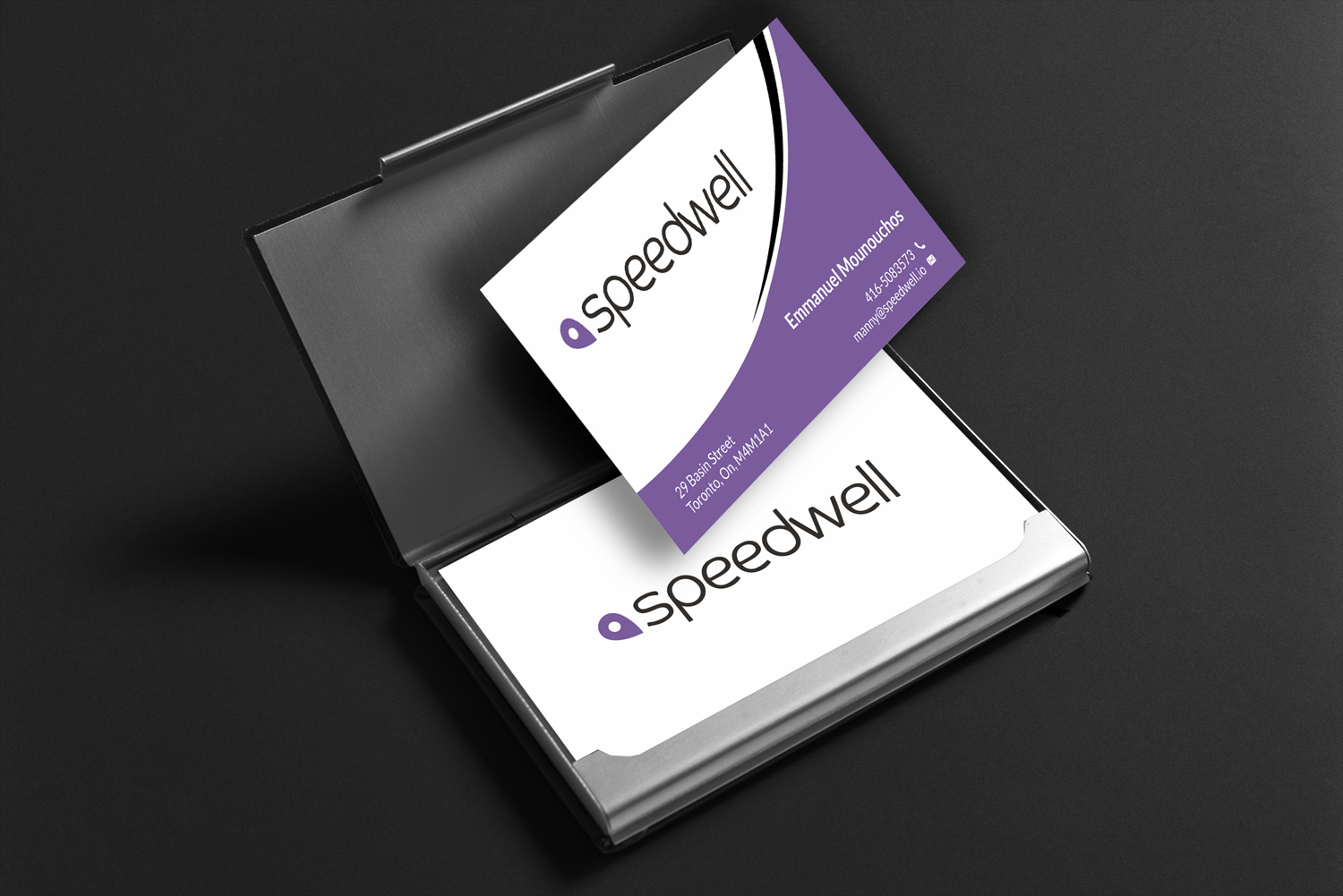 Business Card Design by SKYdesign for Speedwell Technologies  | Design #16508390