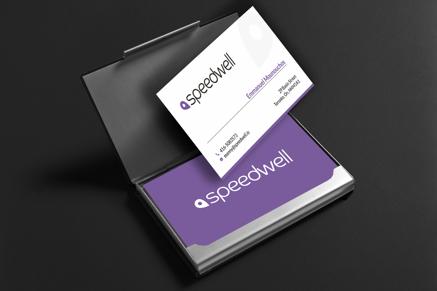 Business Card Design by SKYdesign for Speedwell Technologies  | Design #16508391