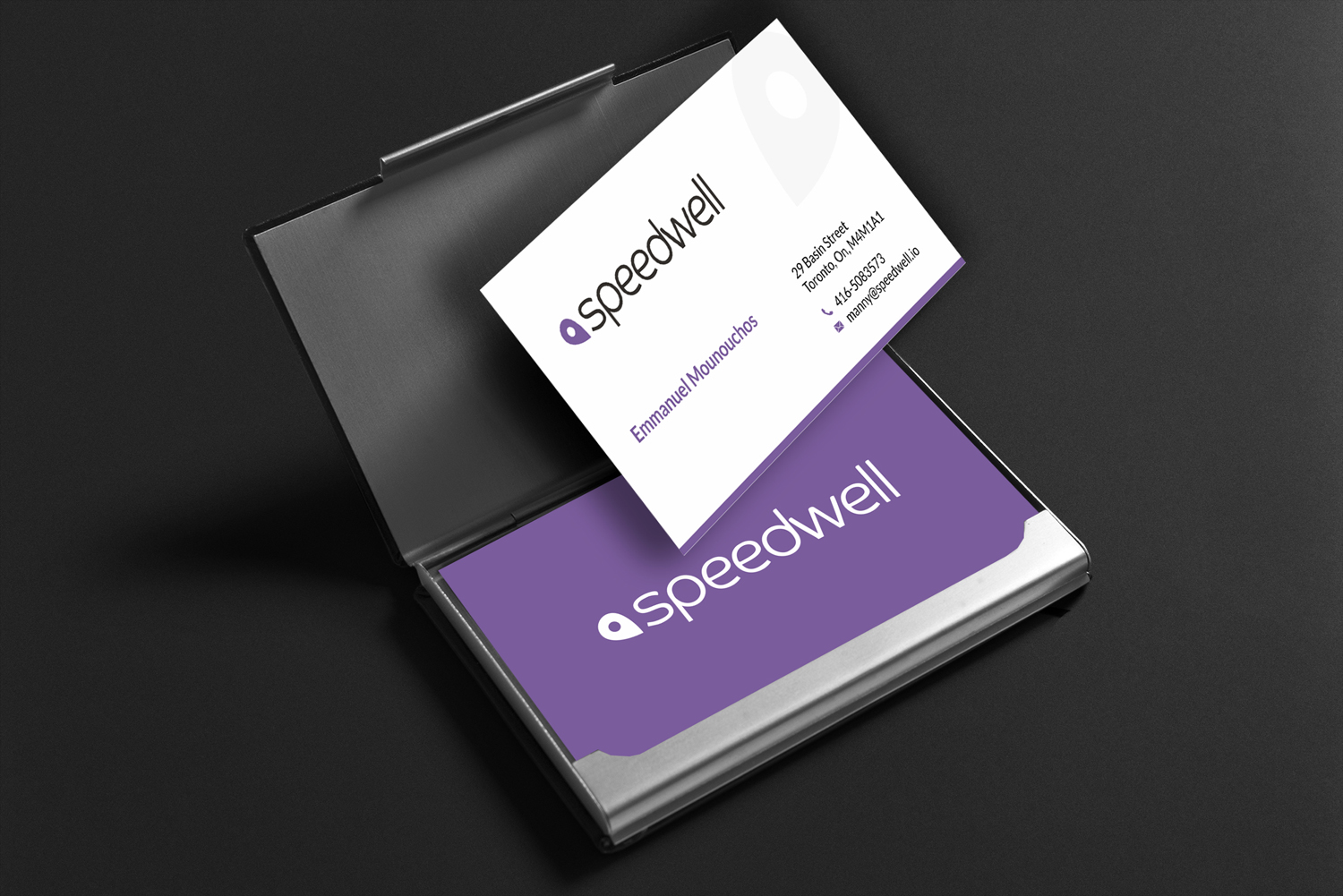 Business Card Design by SKYdesign for Speedwell Technologies  | Design #16508392