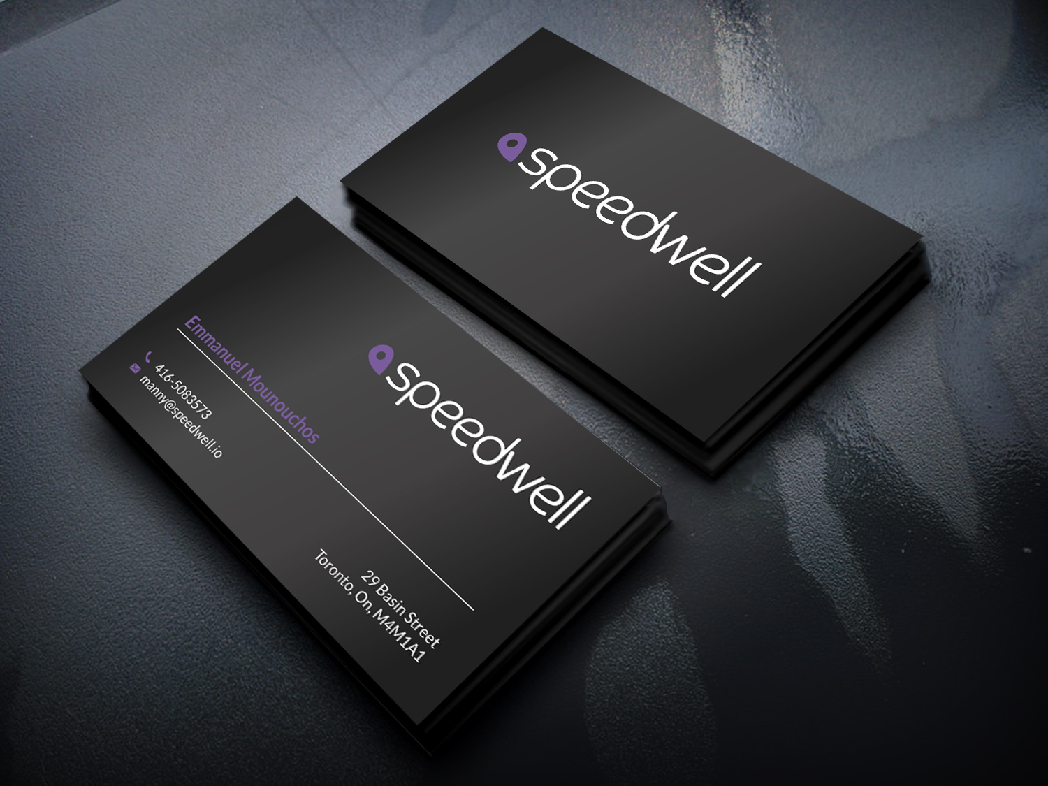 Business Card Design by SKYdesign for Speedwell Technologies  | Design #16536192