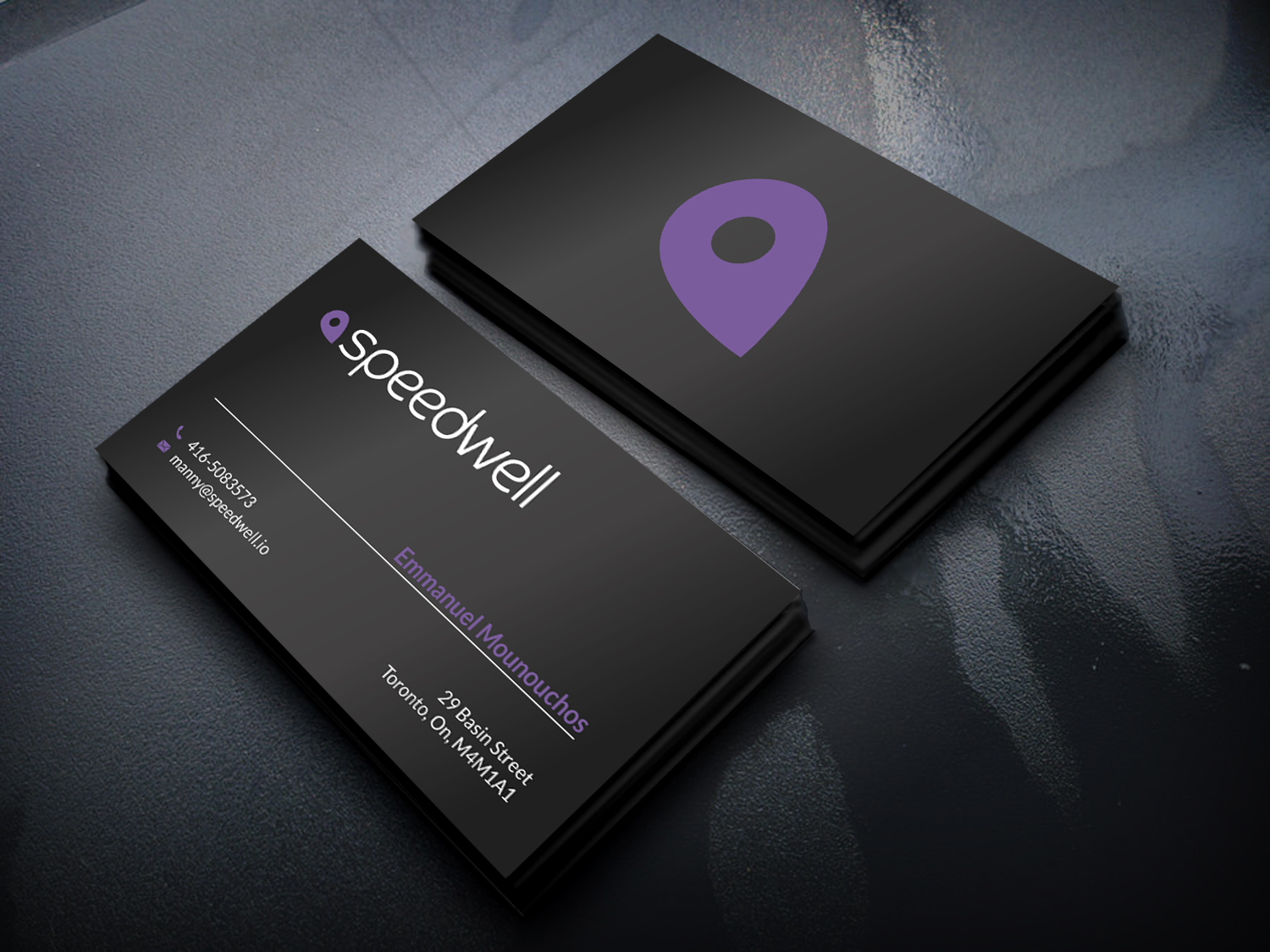 Business Card Design by SKYdesign for Speedwell Technologies  | Design #16536193