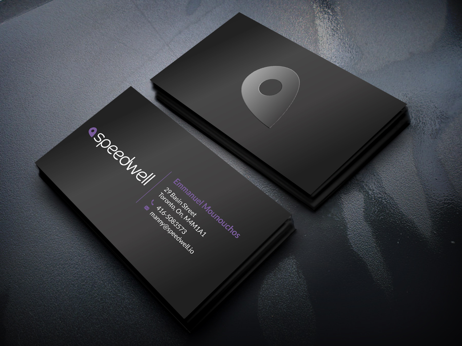 Business Card Design by SKYdesign for Speedwell Technologies  | Design #16536198