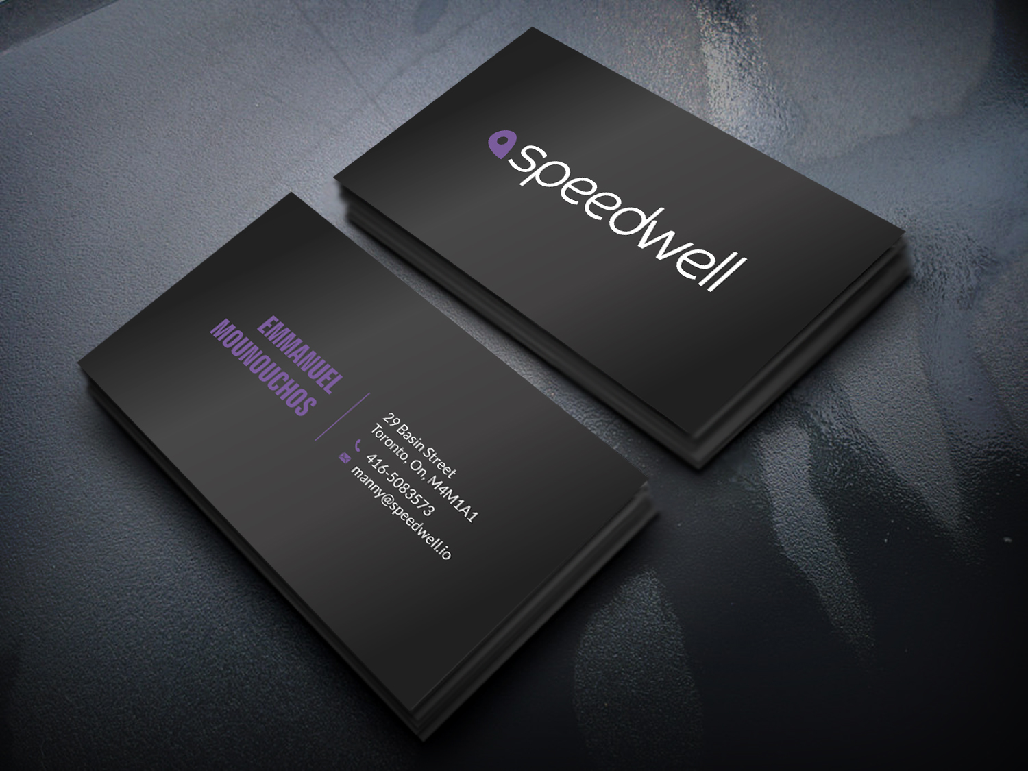 Business Card Design by SKYdesign for Speedwell Technologies  | Design #16550693