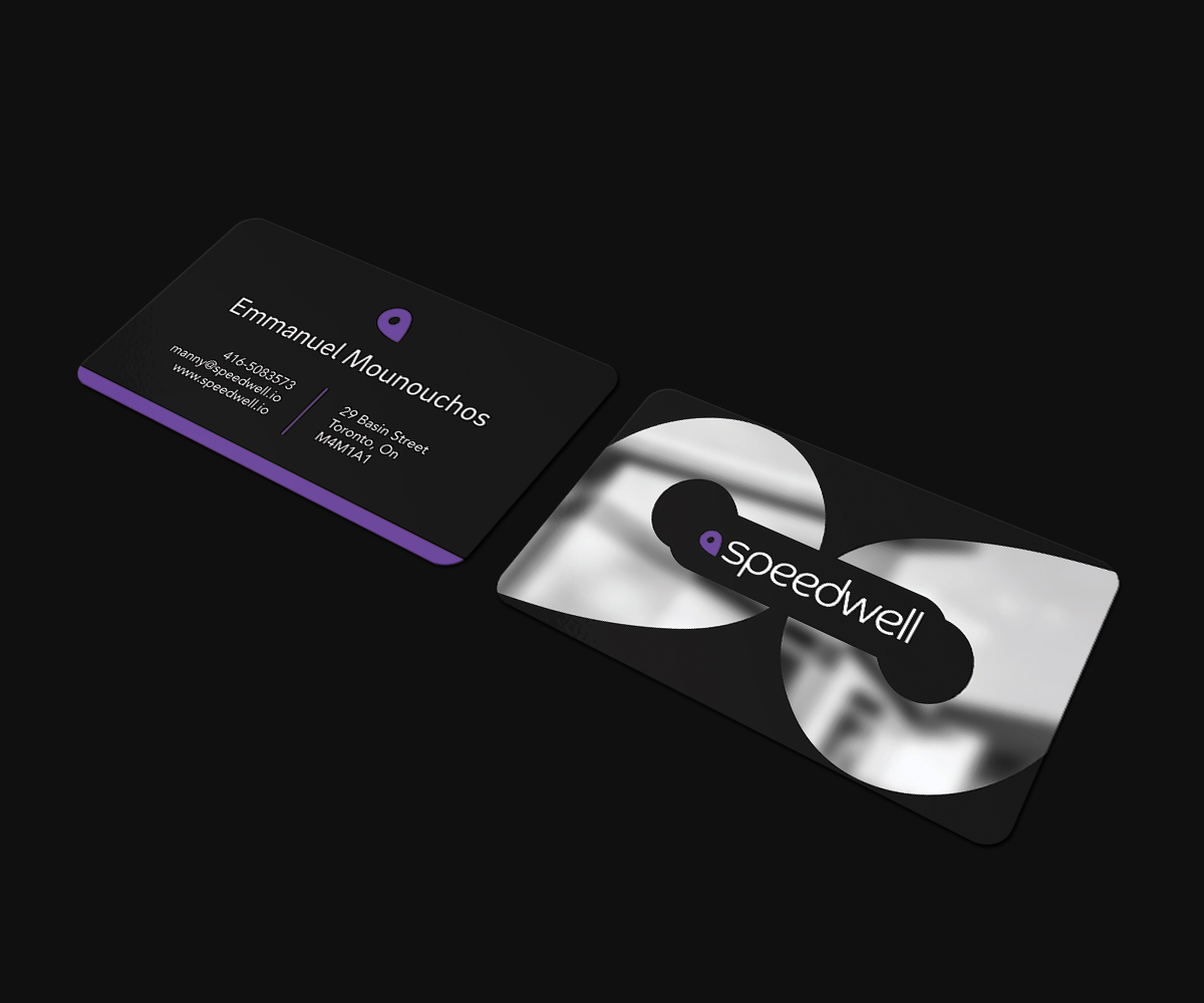 Business Card Design by JK18 for Speedwell Technologies  | Design #16539528