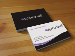 Diseño de Tarjeta de Presentación por Creations Box 2015 para Speedwell Technologies  | Diseño: #16522818
