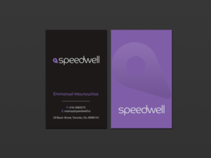 Diseño de Tarjeta de Presentación por Creations Box 2015 para Speedwell Technologies  | Diseño: #16522819