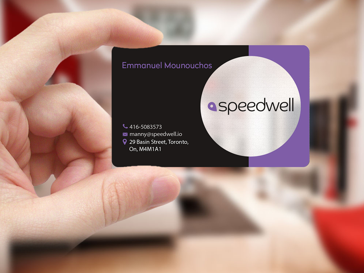 Diseño de Tarjeta de Presentación por Creations Box 2015 para Speedwell Technologies  | Diseño #16522825