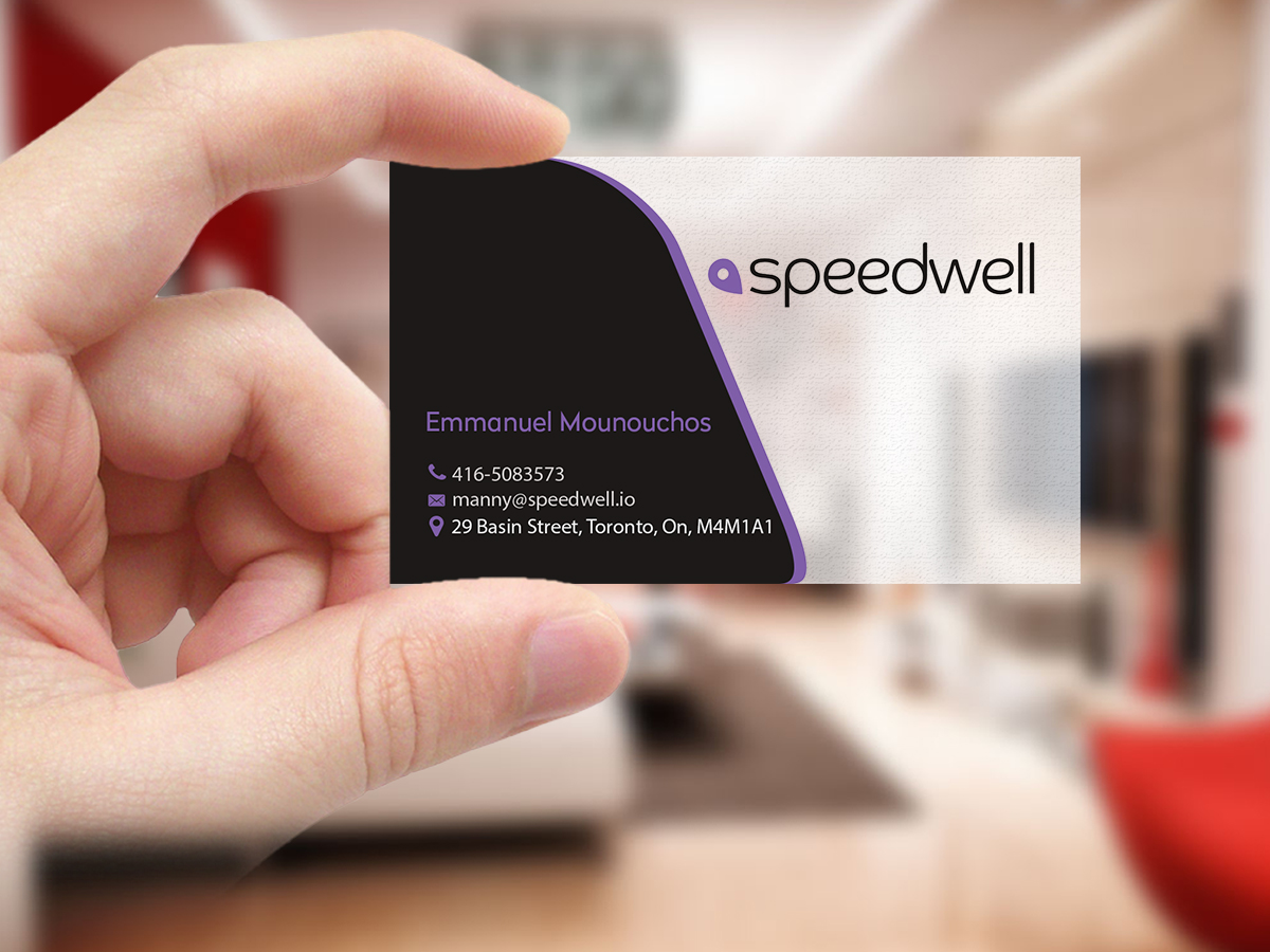 Business Card Design by Creations Box 2015 for Speedwell Technologies  | Design #16522827