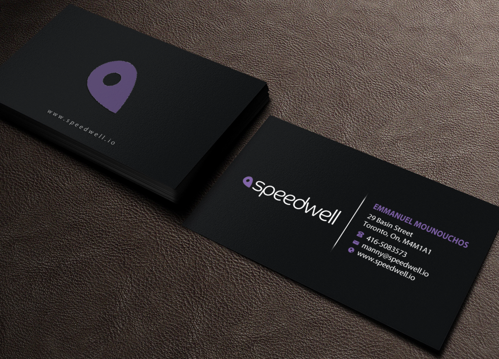 Business Card Design by Brand aid for Speedwell Technologies  | Design #16529737