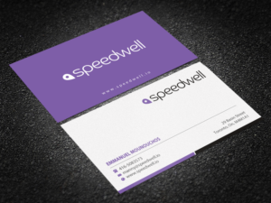 Business Card Design by Brand aid for Speedwell Technologies  | Design: #16529839