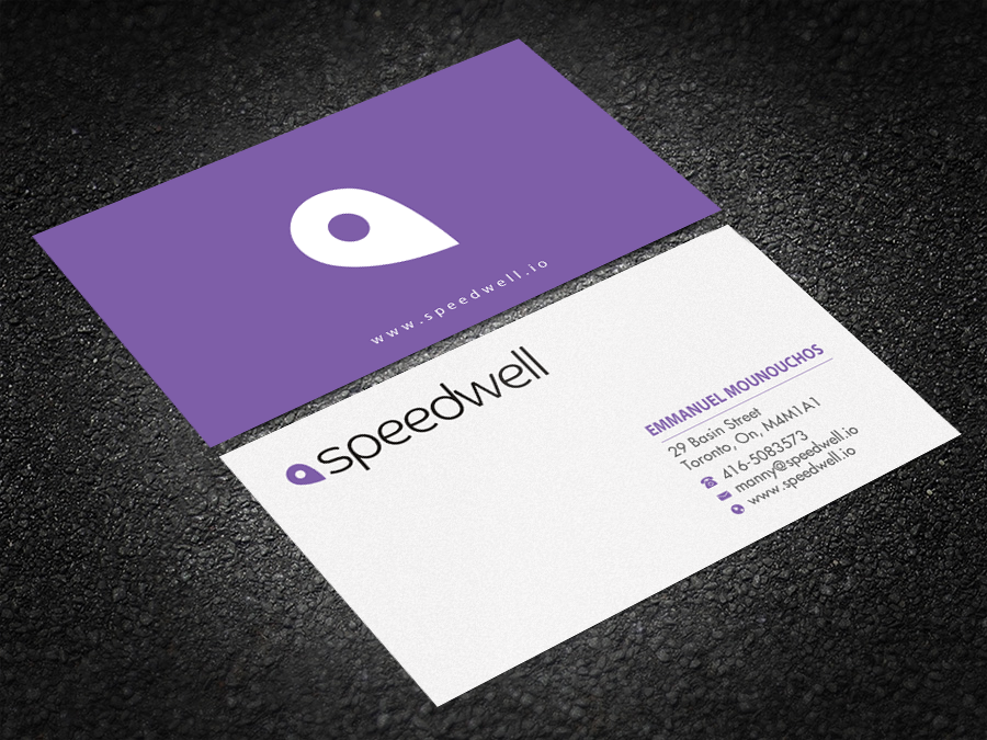 Business Card Design by Brand aid for Speedwell Technologies  | Design #16529840