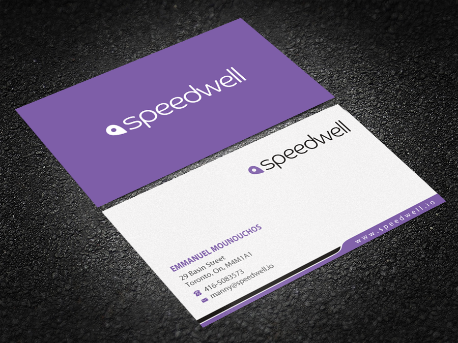 Business Card Design by Brand aid for Speedwell Technologies  | Design #16529841