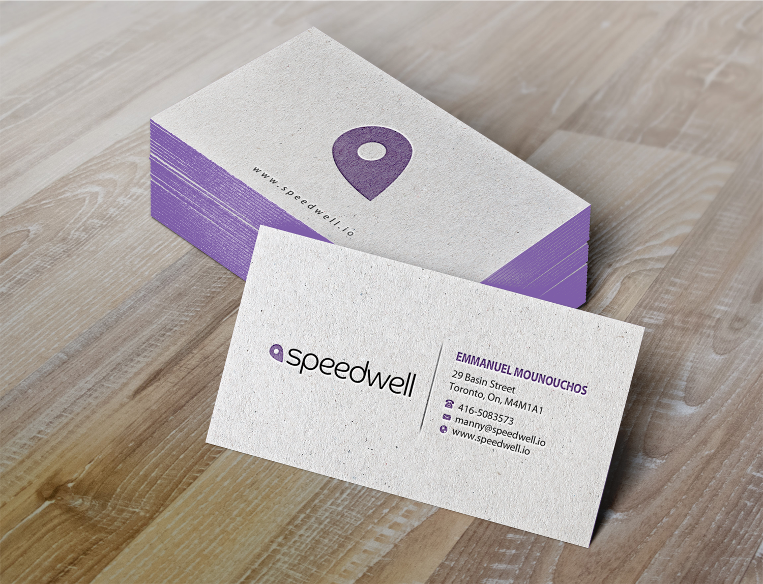 Business Card Design by Brand aid for Speedwell Technologies  | Design #16529842