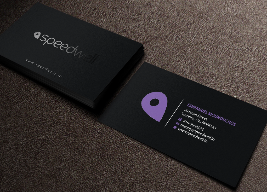 Business Card Design by Brand aid for Speedwell Technologies  | Design #16529851