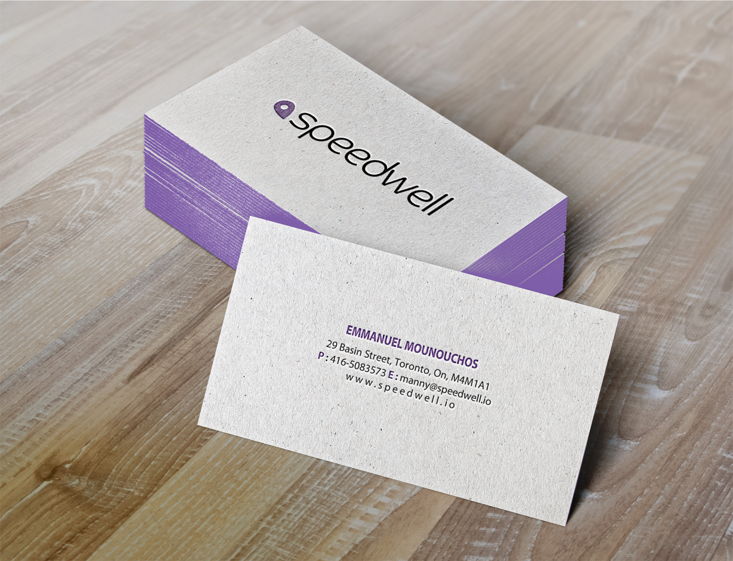 Business Card Design by Brand aid for Speedwell Technologies  | Design #16530169