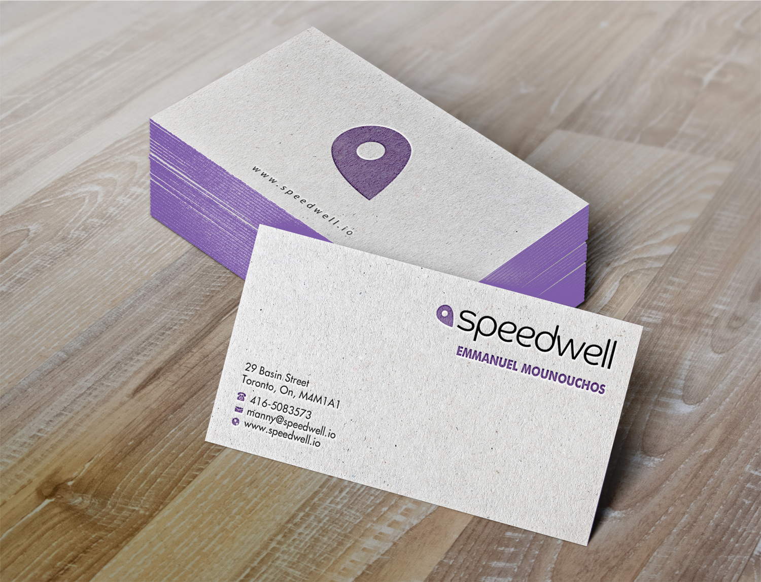 Business Card Design by Brand aid for Speedwell Technologies  | Design #16530171